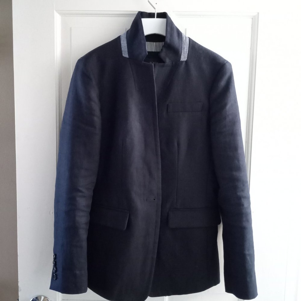 J. Crew regent linen Blazer 0P